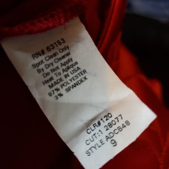 NWT Vintage Rampage Y2K Evening Glam Romantic Red Carpet Holiday Prom Dress 9 - Picture 14 of 15